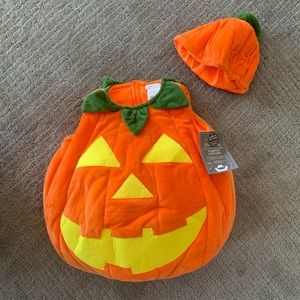 3T-Pottery Barn Glow in the Dark Pumpkin Costume